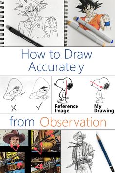 how to draw an anime character from observation with step by step instructions for beginners