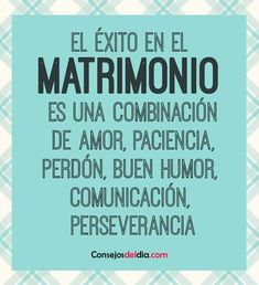 a blue and white background with the words'el exito en el matrimonio '