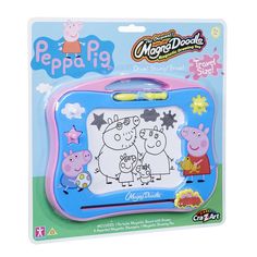 the peppo pig drawing board is in its packaging