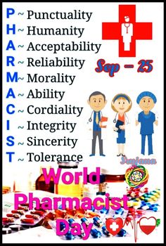 the world pharmcast day poster