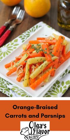 Orange-Braised Carrots and Parsnips