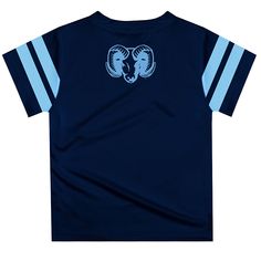 Let your kiddo look cool in his new team spirit boys tee shirt. Let him play, go to the game, and cheer loudly and proudly with his Rhode Island Rams gear by Vive La Fete. Celebrate and cheer on game day with our classic design Rhode Island Rams Short Overstitched Crew Neck Sleeve Top. Officially Licensed product sold by Vive La Fete. This awesome graphics, fun and game day crew neck t-shirt features officially licensed Rhode Island Rams colors and graphics; perfect to cheer for your favorite te Boy Tees, Navy Shorts, Rhode Island, Tee Design, Team Spirit, Look Cool, Soft Knits, Game Day, Classic Design