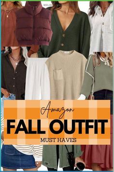 Embrace the season with cozy and chic fall fashion from Amazon. Discover stylish sweaters, trendy outerwear, and must-have accessories. Click now to see our top Amazon picks that will keep you looking fabulous all autumn long. Fall Amazon Finds, Sweaters Trendy, Ireland Fashion, Chic Fall Fashion, Oversized Grey Sweater, Trendy Outerwear, Preppy Sweater, Basic Sweatshirt