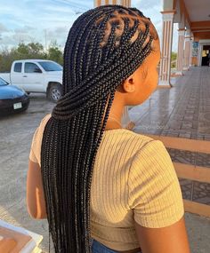 Knotless Box Braids Ideas, Box Braids Ideas, Braids Knotless, 4a Natural Hair