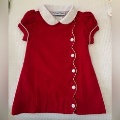 Perfect For The Holidays Cute Red A-line Dress, Cute Red Holiday Dress For Dress-up, Red Short Sleeve Dress For Christmas, Playful Red Long Sleeve Dresses, Red Short Sleeve Christmas Dress, Cute Red Holiday Dress, Short Sleeve Cotton Christmas Dress, Cotton Short Sleeve Christmas Dress, Short Sleeve Cotton Dress For Christmas