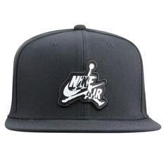 New Air Jordan Nike Pro Jumpman Classics Snapback Black Hat White Logo Black Snapback Fitted Hat, Hip Hop Black Fitted Hat With Flat Brim, Black Sports Hat With Curved Brim, Black Baseball Cap With Logo Patch, Black Flat Bill Baseball Cap For Streetwear, Hip Hop Style Black Baseball Cap With Flat Brim, Black Flat Bill Baseball Cap For Outdoor, Black Hip Hop Baseball Cap With Flat Brim, Hip Hop Black Baseball Cap With Flat Brim