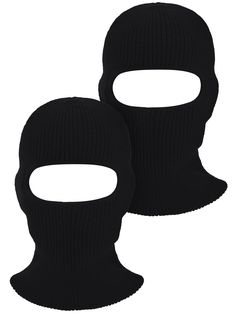 PRICES MAY VARY. Material: our skiing balaclava mask is made of acrylic fibers, breathable and stretchable, dry fast and good in keeping cold air from getting in, will make you enjoy a soft and comfortable wearing experience Considerate design: there is only a hole and full cover with you face and double layer around, provide better protection you from dust, sunlight, snow, cold air, wind and so on Wide applications: this could be a ideal face mask for you to wear with helmets and hats, suitable Black Full Face Balaclava For Sports, Functional Full Face Balaclava For Skiing, Breathable Black Balaclava For Skiing, Black Windproof Full Face Balaclava, Winter Balaclava, Black Balaclava For Outdoor, One Size Fits Most, Balaclava Mask, Ideal Face, Mask For Men