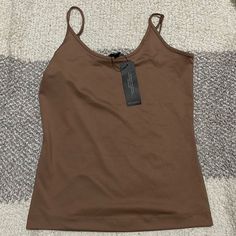 Nwt- Banana Republic - Xs. Layering Tanks/Camis, Adjustable Straps, Subtle Shine, Brown New Items Listed Weekly Offers Welcomed Layering Tanks, Banana Republic Factory, Top Top, Strap Top, Strap Tops, Cami Tanks, Tan Brown, Banana Republic, Layering