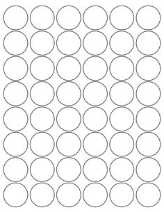 an oval pattern is shown in black and white, with circles on the bottom half