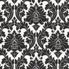 a black and white wallpaper with an ornate design on it's back side