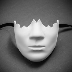 Unpainted Lower Half Face Costume Masks Masquerade - White Masquerade Mask Full Face, Steampunk Masks, Cultural Poster, Cat Face Halloween, Diy Masquerade Mask, Masquerade Mask Costume, Mask Steampunk, Masks Design, Jester Mask