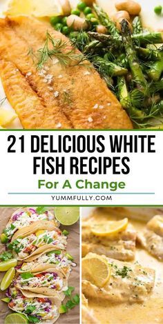 21 delicious white fish recipes for a change