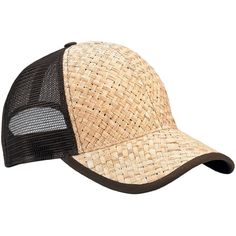 PRICES MAY VARY. STRAW TRUCKER STRAW TRUCKER CAP COTTON TWILL UNDER BILL & SWEATBAND PLASTIC ADJUSTABLE SNAP Low Profile Structured Mesh Straw Trucker Cap Black Desktop, Best Caps, Sweat Band, Basketball Clothes, Natural Brown, Baseball Hat, Ball Cap, Straw Hat, Trucker Cap