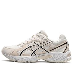 Asics Gel-170TR 'Ivory Black' 1203A175-751 (SNKR/Unisex/Low Top/Wear-resistant) Classic Cream Sneakers For Sports, Asics Low-top Cream Sneakers, Asics Beige Running Sneakers, Asics Sporty Cream Sneakers, Cream Asics Sporty Sneakers, Sporty Cream Asics Sneakers, Classic Beige Sneakers, Classic Asics Breathable Sneakers, Sporty Beige Asics Sneakers