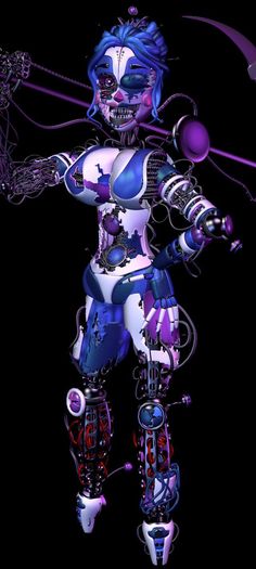 Female Fnaf, Fnaf Models, Funny Fnaf, Fnaf Animatronics, Ballora Fnaf, Fnaf Baby, Fnaf Oc