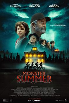 the movie poster for monster summer