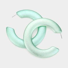 Casual Wear, Textured Shimmery Mint Green Hoop Earrings Fashion Jewelry Size: 2.75 Inches Post Backing M 8534 E Green Hoop Earrings, Buy Wholesale Jewelry, Flower Cut Out, Evening Accessories, Clover Jewelry, Casual Earrings, Stone Dangle Earrings, Wholesale Accessories, Hoop Earrings Style