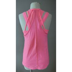 New Without Tags, Never Worn. $58 Retails. Beautiful Coral Color. Size 4. Two-Piece Tank (Connected), Bra Has Removable Pads. Pink Tank Activewear For Spring, Pink Tank Top For Spring Training, Pink Training Tops For Spring, Pink Top For Spring Training, Pink Tops For Spring Training, Pink Racerback Yoga Top, Pink Racerback Top For Yoga, Spring Yoga Tank Top With Mesh Back, Pink Activewear For Light Exercise With Mesh Back