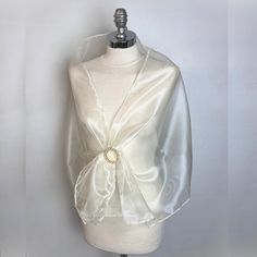 A very elegant organza shawl for your wedding party or evening dress. Made of light organza, slightly sparkles on the sun or light. Color: ivory or gold or blue green or black ( other colors are available ) Size : 150 cm x 48 cm approx   You can use it as a wrap, shawl or stola. WE have matching bags in our Etsy Shop! WE accept credit cards! Elegant Fitted Evening Veil, Sheer Organza Party Veil, Sheer Organza Veil For Party, Elegant Formal Satin Dupatta, Elegant Satin Dupatta For Formal Occasions, Elegant Fitted Veil, Elegant Sheer Dupatta For Wedding, Elegant Sheer Dupatta For Formal Occasions, Elegant Satin Dupatta For Wedding