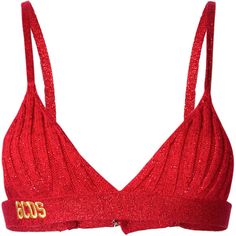 Gcds logo embroidered knit bra ($180) ❤ liked on Polyvore featuring intimates, bras, red, red bra, gcds, knit lingerie, lingerie bra and red lingerie Knit Bra, Trash To Couture, Simple Fall Outfits, Red Bra, Bra Pattern, Denim Corset, Red Lingerie, Ribbed Tank Tops