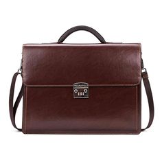 Code Locked Luxury Businessmen Leather Briefcase Mens Briefcase, Laptop Bag Men, Laptop Handbag, Men's Totes, Pu Leather Bag, Luxury Business, Mens Fashion Rugged, Office Bag, Briefcase For Men