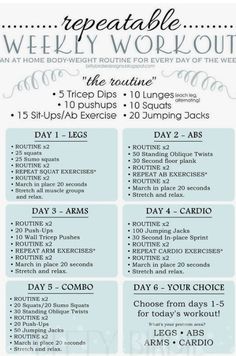 the printable workout plan for women to do at home and work out, with text overlaying it