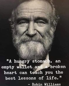 an old man with a beard and a quote on it