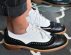 Women Lace Up Flat Low Heel Retro Brogue Shoes Oxfords Casual Pu Leather College | eBay Casual White Leather Shoes With Brogue Detailing, Casual Wingtip Leather Shoes For Office, Casual Cap Toe Oxfords For Office, Casual Cap Toe Lace-up Shoes For Office, Leather Shoes Women Flats, Casual Shoes Women Flats, Flats Shoes Comfortable, Womens Boat Shoes, Comfortable Footwear