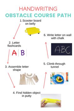 Occupational Therapy Pre Writing Activities, Handwriting Activity Occupational Therapy, Near Point Copying Activities Occupational Therapy, Fine Motor And Visual Motor Activities, Handwriting Activities Occupational Therapy, Occupational Therapy Handwriting Activities, Handwriting Games Occupational Therapy, Occupational Therapy Obstacle Course Ideas, Motor Planning Occupational Therapy