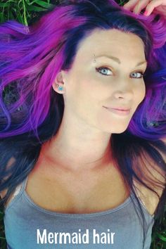 purple mermaid hair ombre hair Purple Mermaid Hair