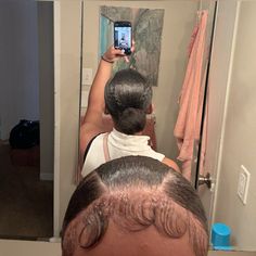 3 Part Slick Back Bun, 3 Part Bun, Two Low Buns Hairstyle, Edges Tutorial, Donut Bun Hairstyles, Donut Bun, Messy Buns, Bun Hairstyles