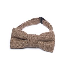 Tan Herringbone 2 Piece Bow Tie and Driver Hat Ring Bearer Special Occ – Born To Love Clothing