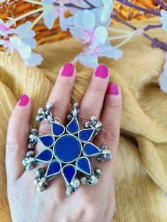 Handmade Festive Toe Ring, Traditional Handmade Festive Rings, Traditional Handmade Rings For Festival, Handmade Rings For Festivals, Festive Handmade Ring Jewelry, Festive Handmade Adjustable Rings, Bohemian Style Toe Ring Jewelry For Festive Occasions, Bohemian Toe Ring Jewelry For Festive Occasions, Ring Indian