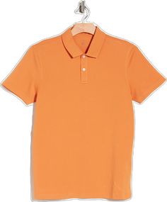 Classic Plain Cotton Polo Shirt, Classic Cotton Plain Polo Shirt, Classic Solid Color Polo Shirt, Classic Solid Polo Shirt, Classic Solid-color Everyday Polo Shirt, Casual Plain Cotton Polo Shirt, Orange Cotton Collared Polo Shirt, Orange Collared Cotton Polo Shirt, Basic Solid Polo Shirt With Relaxed Fit