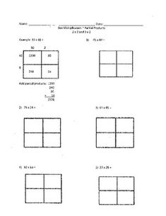 the square and rectangles are shown in this worksheet, which shows how to