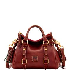 Dooney & Bourke Florentine Micro Satchel Designer Shoes Gucci, Hang Bags, Bridal Handbags, Saddle Leather, Clay Pot, Dooney And Bourke, Dooney Bourke Handbags, Purse Accessories, Dooney & Bourke