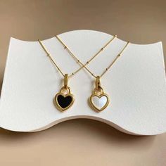 Love Pendant, Party Necklace, Silver Chain Style, Clover Necklace, Gold Heart Necklace, Trendy Necklaces, Jewelry Choker, Shell Pendant, Gold Plated Necklace