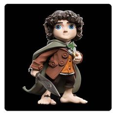 Lord of the Rings Frodo Baggins Mini Epics Vinyl Figure Minas Tirith, Frodo Baggins, Bright Blue Eyes, Weta Workshop, Movies And Series, Thranduil, San Diego Comic Con, Legolas, Ghost In The Shell