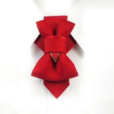 "Name: \"Hopper tie Corrida\" Type: Pre-Tied Fabric: rayon Dimensions: H 13cm (5,1 in.)  / W 7,5 cm (3,15 in.) Care: Dry cleaning / wet cleaning Color: Red Each item is packaged in a gorgeous box including an item passport and wearing recommendations." Elegant Red Bow With Butterfly Knot, Red Butterfly Knot Bow Tie For Black Tie Events, Elegant Red Bow For Gift, Suit And Tie Accessories With Butterfly Knot For Gifts, Red Standard Tie Bow As Gift, Red Tie With Decorative Bow For Formal Occasions, Red Bow Tie With Butterfly Knot For Gift, Red Bow Tie As A Gift, Red Bow Tie For Formal Occasions