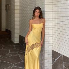 Prom Dresses Yellow, Looks Party, فستان سهرة, Elegant Dresses For Women, Maxi Robes, Midi Dress Party, Mode Inspo, Long Prom Dress, Evening Dresses Long