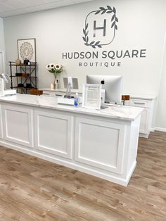 the front desk of hudson square boutique