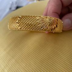 Bangle Bracelet Elegant Gold Wristlet As Gift, Adjustable Stretch Bangle Bracelet For Formal Occasions, Elegant Gold Adjustable Wristlet, Gold Bangle Wristlet For Gift, Brand Jewelry, Bangles Jewelry, No Brand, Jewelry Branding, Bangle Bracelet