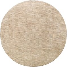 a round rug on a white background