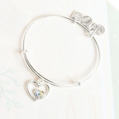 What’s better than one heart? How about two 💕 This charm benefits @everymomcounts, a non-profit whose mission is to make childbirth safe for every mother, everywhere 🤰#CHARITYBYDESIGN Wire Bangles, Make Your Own Jewelry, Small Heart, Heart Charm Bracelet, Non Profit