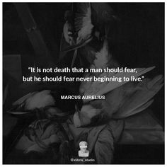 Marcus Aurelius Quote #mementomori #stoic A Man, Quotes