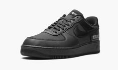 The Nike Air Force 1 Low Gore-Tex “Black” is a winterized edition of the retro basketball and lifestyle shoe.  Based on the look of the model’s timeless “Black” colorway, the Air Force 1 Low Gore-Tex features upgraded waterproof Gore-Tex material on the toe, mid-panel, and tongue.  The Swoosh and overlaid panels on the forefoot, eyelets, collar, and heel are cast in a buttery black tumbled leather.  White “Gore-Tex” embroidery appears on the lateral side of the heel and tonal “Nike Air” detailin Retro Basketball, Nike Air Force 1 Low, Stadium Goods, Air Force 1 Low, Nike Air Force 1, Black Mesh, Gore Tex, Air Force 1, Nike Air Force