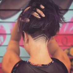 Undercut Hair Designs, Undercut Hair, Undercut Hairstyles Women, Haircut Types, Shaved Hair