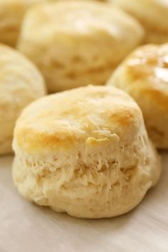 homemade soft and fluffy biscuits with text overlay