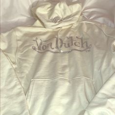 Worn Once For A Few Hours..Brand New. Von Dutch, Track Pants, Color White, Pants For Women, Track, Brand New, Pants, Women Shopping, White