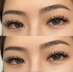 Wispy Eyelashes, Lash Extensions Makeup, Lashes Extensions, Cat Eye Lash, Eyelash Extensions Styles, Lash Extensions Styles, Perfect Eyelashes